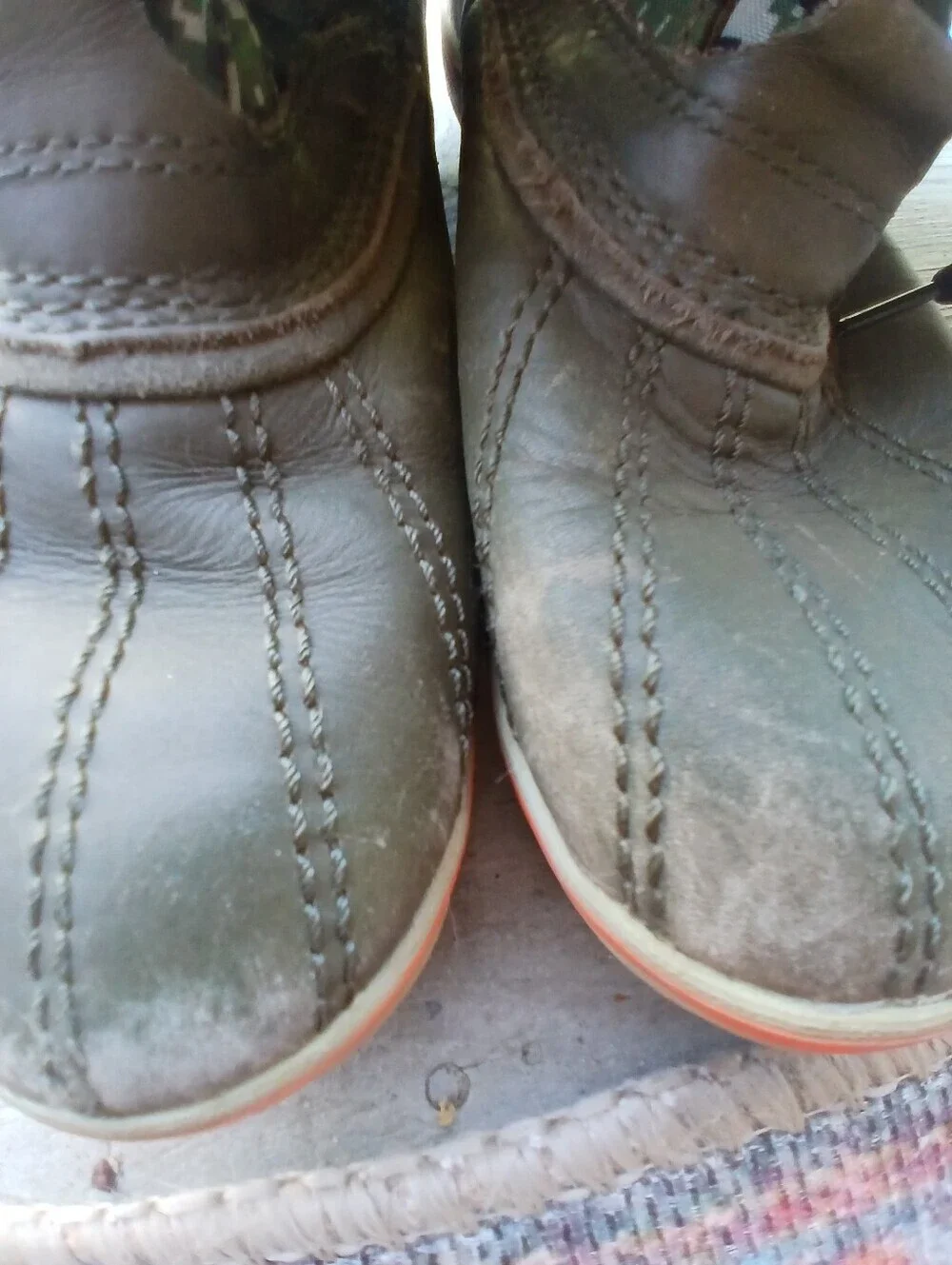 LL Bean Women’s Faux Fur Lined Camouflage Tek Primaloft  Boots Size 6